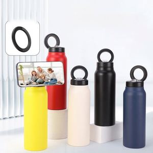 Termo Inteligente de Acero Inoxidable 304, Engrosado, para Deportes al Aire Libre, 360 °   Botella de Agua con Brazalete Magnético de 24 oz, Vaso Deportivo - Product Image 1