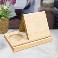 Großhandel benutzer definierte heiße Verkauf Holz multifunktion ale Buch Lesung Rest mit Drink Triangle Book Stand Holder