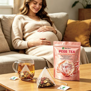 Winstown OEM Private Label PCOS Tea Balance Natural Herbal Female Hormone Balance Uterus Health Cramps Fertility Support Tea - Product Image 3