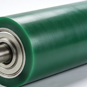 Rouleau de convoyeur robuste en caoutchouc, <span class=keywords><strong>poulie</strong></span> de retour à entraînement par impact, <span class=keywords><strong>poulie</strong></span> d'entraînement résistante à l'usure pour la manutention des matériaux agrégés miniers - Product Image 5