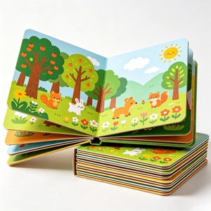Impresión de Libros de Cartón Directo de Fábrica para Niños, Tinta No Tóxica, Regalo Familiar, Colores Vivos, Seguro para Niños - Product Image 1
