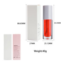 Logo personnalisé Baume à Lèvres de Maquillage Vegan Teinté Vin Teinte de Joues à Lèvres Imperméable Longue Durée Doux Mat Teinte à Lèvres Marque Privée