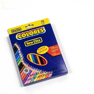 Lápices de Colores No Tóxicos Certificados EN71/ASTM, 12/24/36/48 Colores, Plástico, 7 Pulgadas, para Estudiantes, Niños, Dibujo Escolar - Product Image 6
