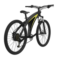 Vélo électrique tout-terrain Q5 haute puissance, 9 vitesses, batterie lithium, moteur roue arrière, cadre en alliage d'aluminium, pour adulte