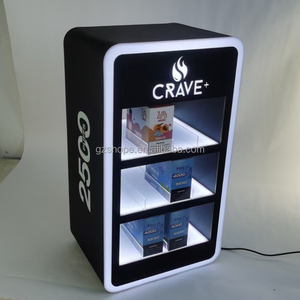 Présentoir de comptoir en acrylique durable SHP pour boîtes de cigarettes, support de présentation pour diverses tailles de paquets sur étagère de gondole intérieure - Product Image 2
