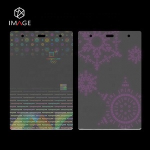 Sparkle Clear Custom Holographic Heatl Bolsas laminadoras - Product Image 4