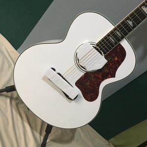 D45 4/4-Inch Đàn Guitar Acoustic Handmade Bóng Thân Gỗ Vân Sam Trắng 6 Dây Thép 22 Phím Đàn W/301 Công Nghệ EQ Miễn Phí Ship - Product Image 1