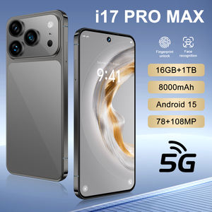 2025 nuovo arrivo originale I17 Pro Max 5G <span class=keywords><strong>Smartphone</strong></span> 144Hz <span class=keywords><strong>Display</strong></span> 7.3 108MP fotocamera posteriore 16GB + 1TB memoria Deca Core MTK - Product Image 2