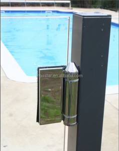 Offre Spéciale : Garde-corps en Verre Trempé au Design Moderne, Clôture de Piscine en Verre et Acier Inoxydable, Verre vers <span class=keywords><strong>Poteau</strong></span> Carré avec Charnière à Ressort - Product Image 6