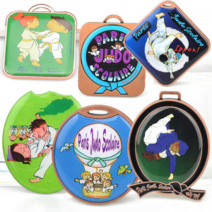 Médaille en métal personnalisée pour la remise de diplômes, fabrication OEM/ODM, impression en époxy, médaille <span class=keywords><strong>d</strong></span>'<span class=keywords><strong>honneur</strong></span> pour le taekwondo, le judo, le jiu-jitsu, médaille de sport pour enfants - Product Image 1