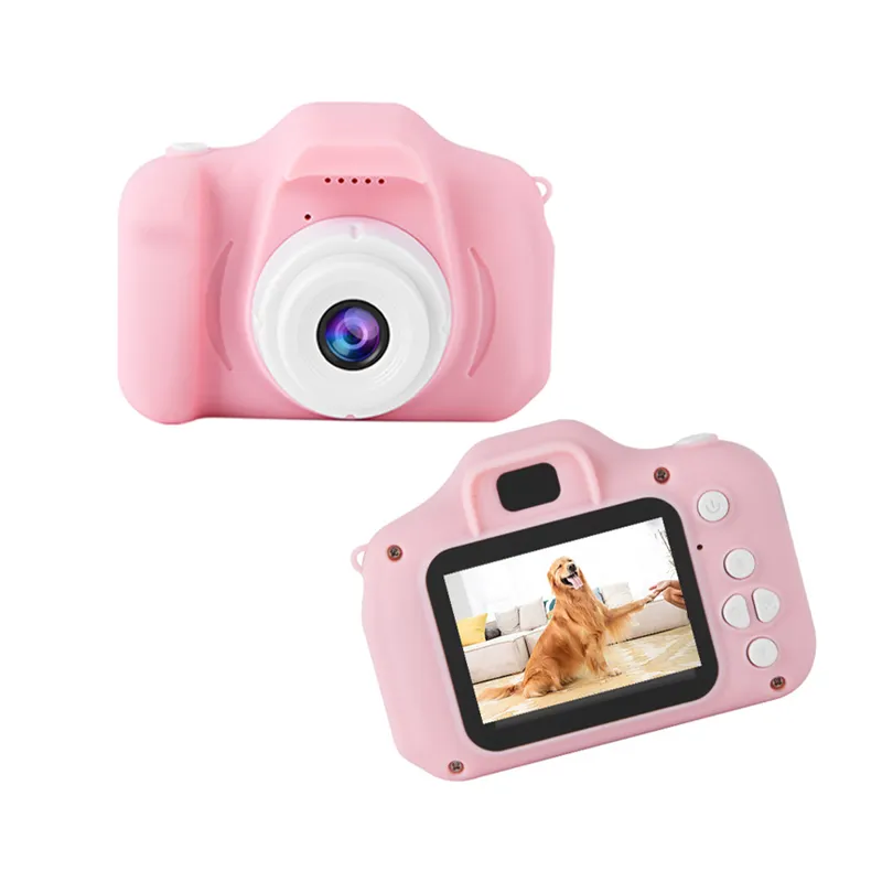 Dual lens kids camera 1080P HD small camera for kids taking selfie