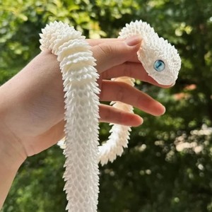 QY Vente Flash : Modèle de dragon en plastique imprimé en 3D à assembler, jouet pour collection et décoration cadeau - Product Image 6