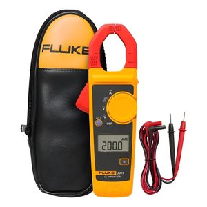 Pince ampèremétrique numérique Fluke 302+ avec mâchoires de 30 mm, mesure de courant alternatif 400 A et de tension 600 V - Product Image 2