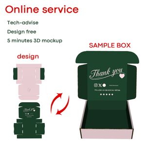 Cajas de Cartón Corrugado para Envíos de Comercio Electrónico, Embalaje Pequeño para Ropa, Regalos y Envíos Postales - Product Image 2