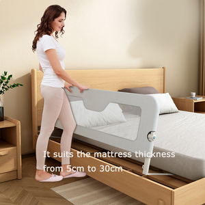 <span class=keywords><strong>Barrière</strong></span> de <span class=keywords><strong>lit</strong></span> pliable pour bébé OEM, certifiée CE, réglable, <span class=keywords><strong>barrière</strong></span> de sécurité portable pour la maison et les voyages - Product Image 6