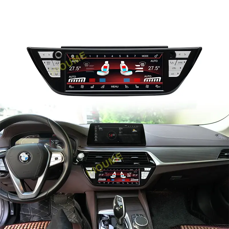 AC Panel ekran klima kontrolü dokunmatik LCD dijital BMW 5 serisi G30/M5/X3/X4/6 serisi 2018-2022 hava ekran