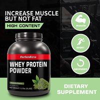 Poudre de Protéine de Whey, Gain de Masse, Créatine Monohydrate, BCAA, Supplément Pré-Entraînement pour Adolescents, pour le Développement Musculaire