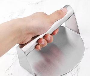SYH1189 Stainless Steel <b>BBQ</b> <b>Tools</b> Set Hamburger Iron Metal Smash Burger Press for Outdoor Camping Party Meat Poultry Preparation - Product Image 5