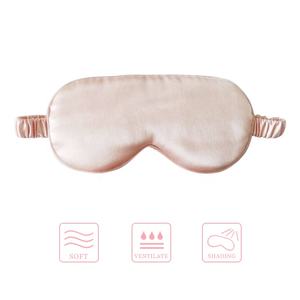 Gloway promosyon özelleştirilmiş ayarlanabilir elastik kayış siperliği körü körüne saten ipek uyku maskesi göz maskesi çantası - Product Image 5