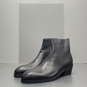 Botas de Vestir con Cremallera para Hombre, Diseño 2026, Estilo Británico, Calzado de Cuero de Moda, Botas de Invierno hasta el Tobillo - Product Image 1