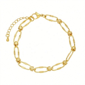 Bracelet Marinier en Acier Inoxydable Doré Style Italien, Chaîne Figaro Œil Porte-Bonheur, Bracelets Hip Hop pour Bijoux Femme et Homme – Vente en Gros - Product Image 3
