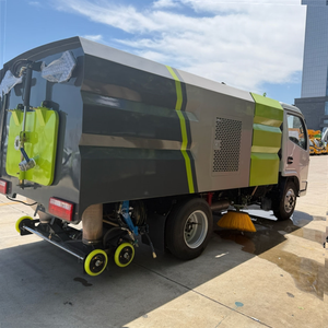 รถกวาดถนนดูดฝุ่นขนาดเล็ก Dongfeng 4 คิว ราคาถูกในฮอนดูรัส - Product Image 2