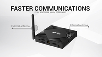 Tanix TX6S Allwinner H616 Quad Core 4GB RAM 32GB ROM WiFi de Doble Banda Ethernet de 100M Android 10.0 TV Box Inteligente 4K con 1 Año de Garantía