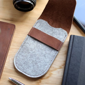Stock directo de fábrica de bolsas para relojes de alta gama, fundas para relojes resistentes a arañazos, bolsas de almacenamiento multifuncionales de cuero y fieltro, y - Product Image 4