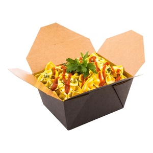 Boîte à hamburger emballage à emporter sac en papier alimentaire sulfurisé boîte de poulet frit sac de frites <span class=keywords><strong>2020</strong></span> Offre Spéciale sac jetable personnalisé - Product Image 6