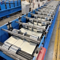 Máquina de Conformado en Frío de Paneles de Lámina Metálica para Techos con Costura Vertical, Hidráulica, de Alta Velocidad, Totalmente Automática y Personalizada, Modelo 470