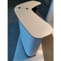 Table de promotion Portable, boîtier de comptoir, en plastique, pour publicité