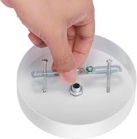 Plaque de fixation pour luminaire suspendu, moderne, multicolore, en métal, pour intérieur/extérieur, kit de montage de plafond, vente directe d'usine