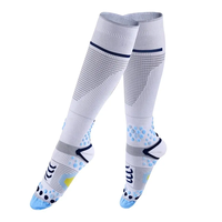 Chaussettes de compression personnalisées, chaussettes de compression sportives, amorti 3D de qualité professionnelle, soutien du talon, de la voûte plantaire et des orteils, course à pied, entraînement, OEM, unisexe