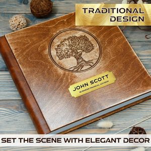 Laser Engraved Brass Name Plate with Adhesive Backing - Product Image 6