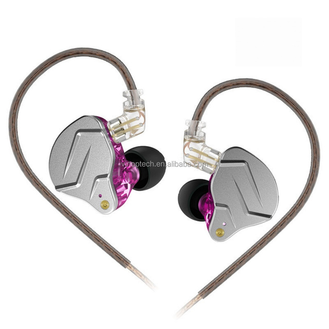 KZ ZSN PRO 1DD+1BA Hybrid Driver HIFI Monitoring Music In-ear Wired Earphones Game Sports 3.5MM Type-c Stereo Bass Earplugs