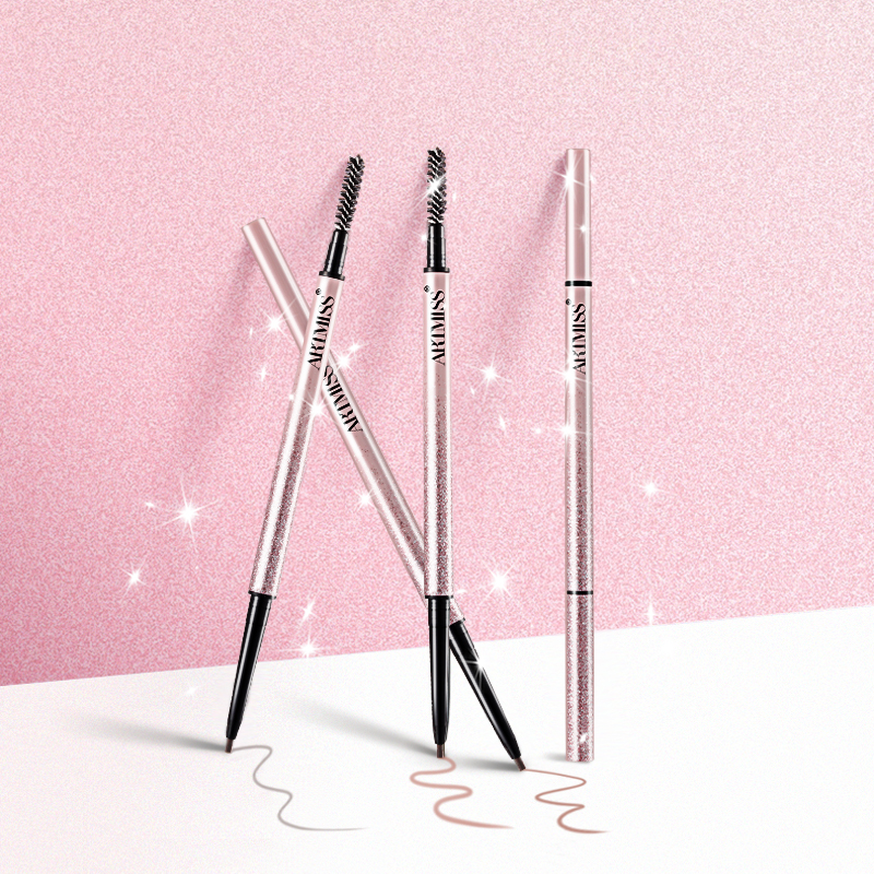 Оптовая продажа, Лидер продаж, ультратонкий карандаш для бровей, водостойкий фирменный карандаш для бровей