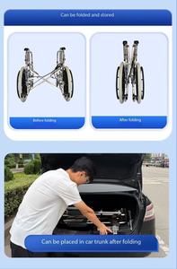 Cadeira de Rodas Multifuncional Direto da Fábrica: Dispositivo de Mobilidade e Reabilitação 2 em 1 com Exoesqueleto - Product Image 5
