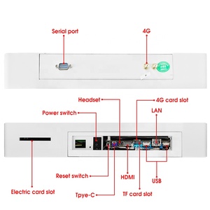 Terminal de Punto de Venta (TPV) con Pantalla Táctil de 15.6 Pulgadas para Restaurantes, Sistema de Pedidos y Pagos Autoservicio para Comida Rápida, con Soporte de Piso - Product Image 2