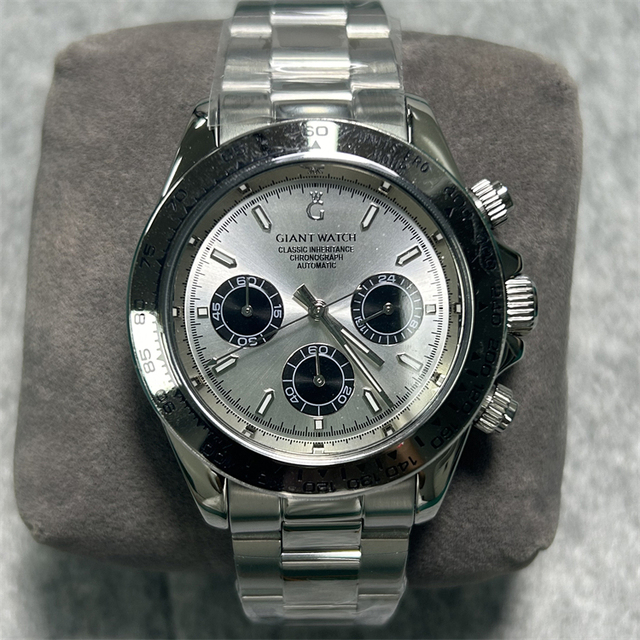 OEM Design Men 42mm Automatic Stainless Steel Watch Luxury Sports 50m Waterproof Pointer Dial Custom Logo Watch