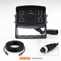 Cámara de Reversa para Flotas Comerciales, CCD AHD 1080P, Sistema de Seguridad para Puntos Ciegos para Camiones, Autobuses y Autocaravanas