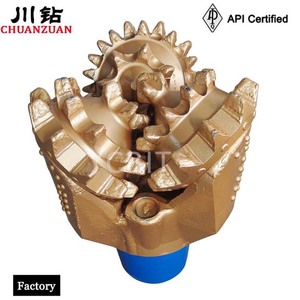IADC217 <strong>JZ</strong> TCI Tricone <strong>Bit</strong> for Oil Well Rock Drilling High Manganese Steel Soft Formation Roller Cones Forged Drilling Tool - Product Image 1