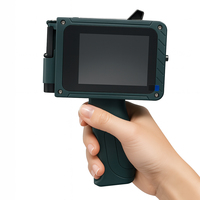 Imprimante à jet d'encre portable INCODE avec encre à solvant, tête d'impression TIJ pour l'impression de codes, résolution 600 DPI, automatique