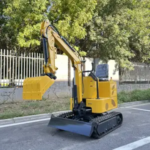 China New Lithium Battery Power Electric Mini Excavator For A Small Farm