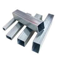 Perfil Cuadrado de Acero Galvanizado por Inmersión en Caliente Q355B, Tubo Cuadrado Galvanizado para Proyectos de Construcción, Exportación