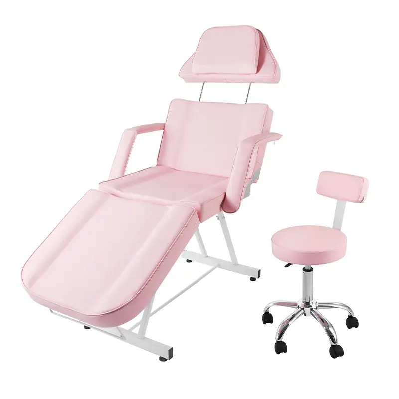 Cama de massagem térmica rosa Jade Master para dor nas costas, cama branca branca de massagem tailandesa, oferta imperdível