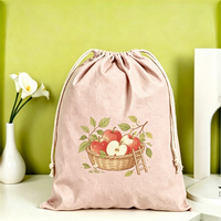 Sac de transport à cordon personnalisé avec motif de dessin animé – Option d'emballage écologique pour la distribution de souvenirs à l'étranger et les projets d'agences de tourisme