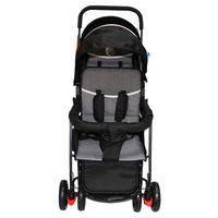 Poussette pour bébé pliable facile landau pour enfants Twins landau