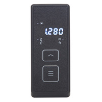 Télémètre laser W 50m, mesure rapide, haute qualité, mini, 2 positions de données, ruban de mesure laser numérique