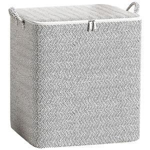 Latest Multifunction Large Capacity Quilt Storage Bag with Handle Zipper 110 L 220 L <b>Wardrobe</b> Clothes Organizer Storage Bag - Product Image 1