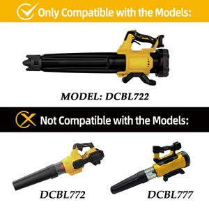ขายึดติดผนังสำหรับเครื่องเป่าลมใบไม้ Dewalt 20V ทำจากเหล็กกล้าคาร์บอน แข็งแรงทนทาน ใช้สำหรับเก็บเครื่องมือในโรงรถ สำหรับรุ่น DCBL722 - Product Image 3